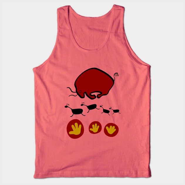 Cave Art Tank Top by soniapascual